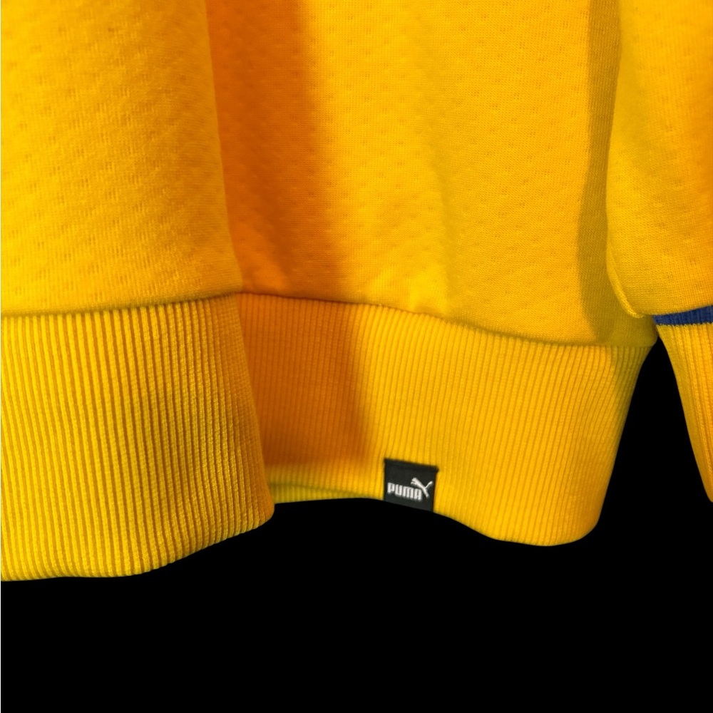 Puma Men's Vibrant Yellow Track Jacket Size 2XL Brand New - Picture 4 of 4